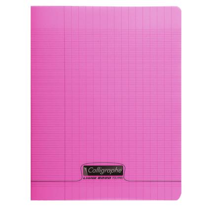 Cahier polypropylene 17 x 22- 96 pages