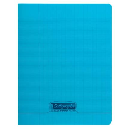 Cahier polypropylene 17 x 22- 48 pages