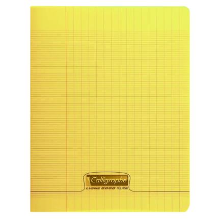 Cahier polypropylene 17 x 22- 48 pages