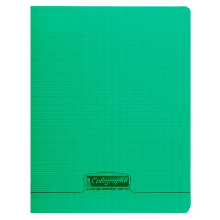 Cahier polypropylene 17 x 22- 96 pages