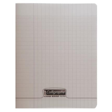 Cahier polypropylene 17 x 22- 96 pages