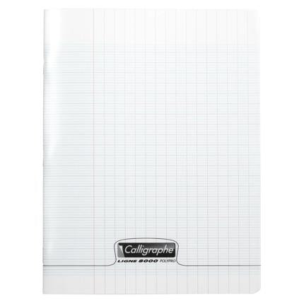 Cahier polypropylène 24x32cm- 96 pages