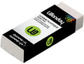 Gomme Wonday blanche plastique, (L)60 x (P)21 x (H)11 mm