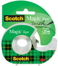 Scotch 3M Ruban adhésif Magic 810, avec dévidoir, invisible