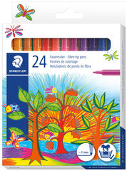 Feutre de coloriage Staedtler, étui de 24