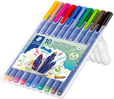Feutres triplus, Staedtler, étui de 10