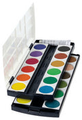 Gouache Herlitz, 24 pastilles