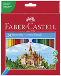 Crayons de couleur Faber-Castell- Etui de 24