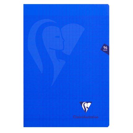 Cahier Clairefontaine polypropylene 21x29,7 cm - 90 gr - seyes - 96 pages