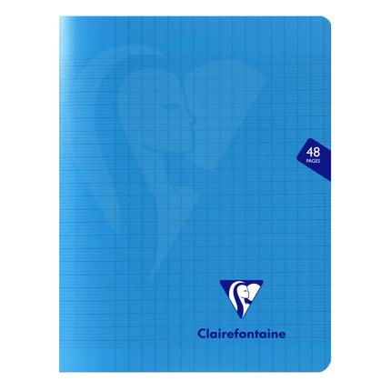 Cahier Clairefontaine polypropylene 21x29,7 cm - 90 gr - seyes - 48 pages