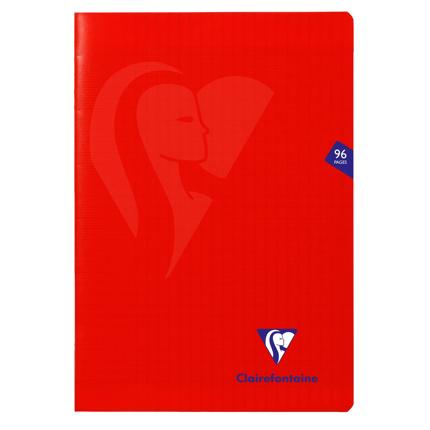Cahier Clairefontaine polypropylene 17 x 22- 96 pages