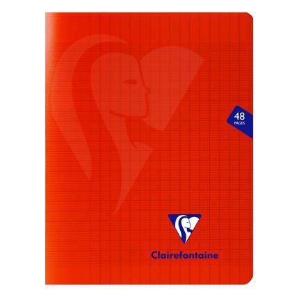 Cahier Clairefontaine polypropylene 21x29,7 cm - 90 gr - seyes - 48 pages