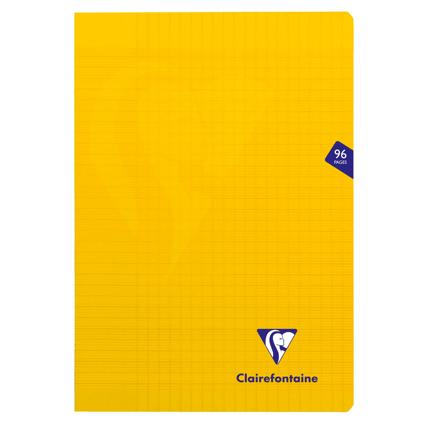 Cahier Clairefontaine polypropylene 17 x 22- 96 pages