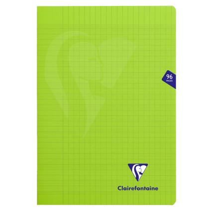 Cahier Clairefontaine polypropylene 17 x 22- 96 pages
