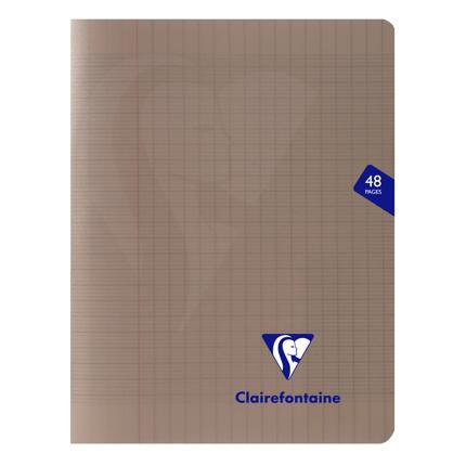 Cahier Clairefontaine polypropylene 17 x 22- 48 pages