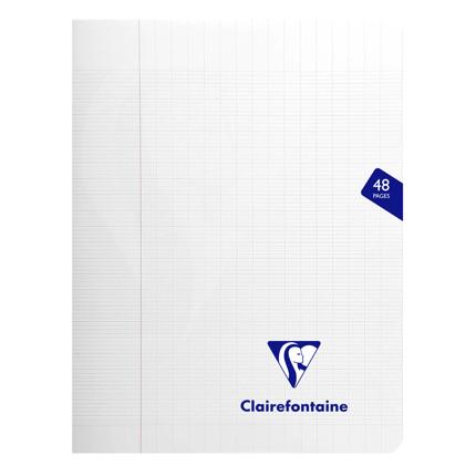 Cahier Clairefontaine polypropylene 17 x 22- 48 pages