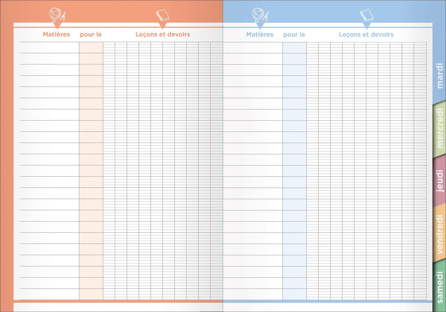Cahier de textes Animaux Quo Vadis