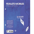 Feuilles mobiles sous étui 17x22 cm 100 pages