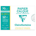 Papier Calque  21x29.7cm- 12  feuilles