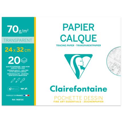 Papier Calque  24x32cm- 20 feuilles