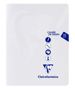 Cahier Dessin Clairefontaine Mimesys 17x22cm