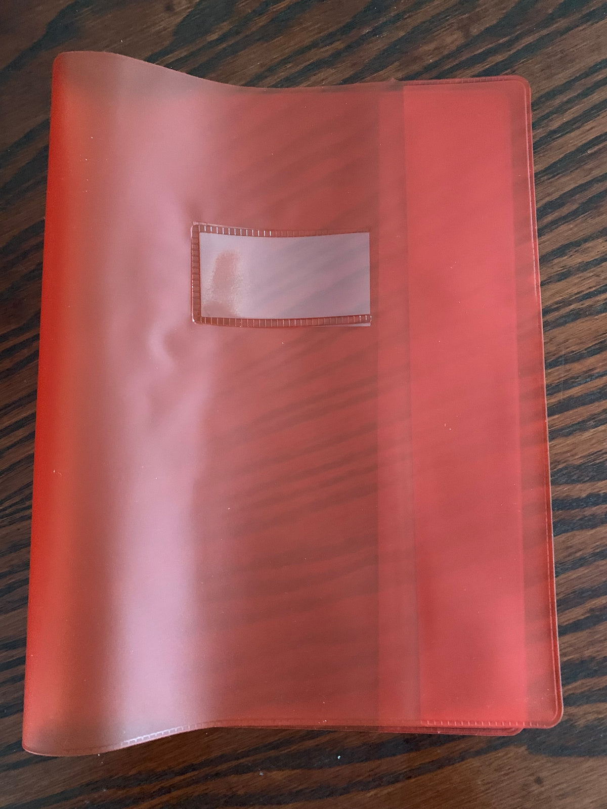 Protège-cahier 17x22cm transparent En Classe