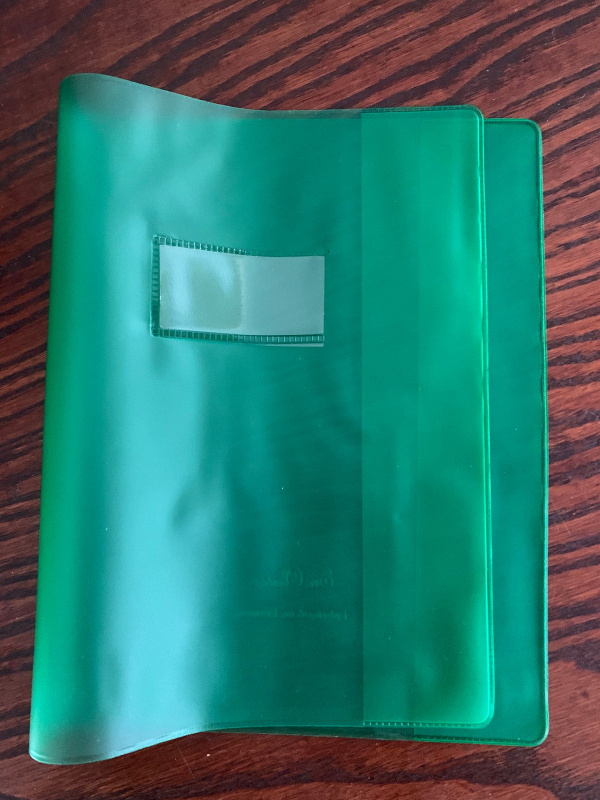 Protège-cahier 17x22cm transparent En Classe