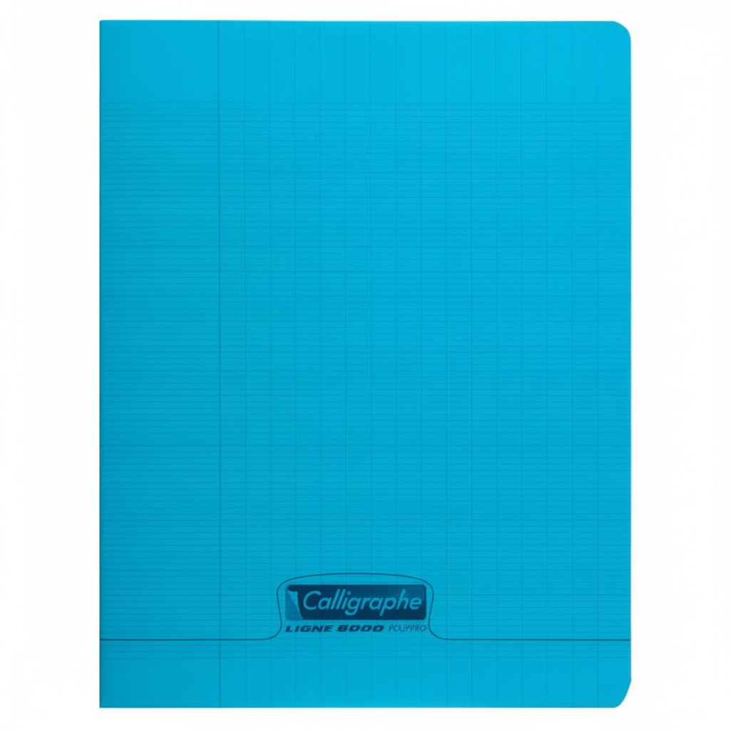 Cahier polypro 17x22