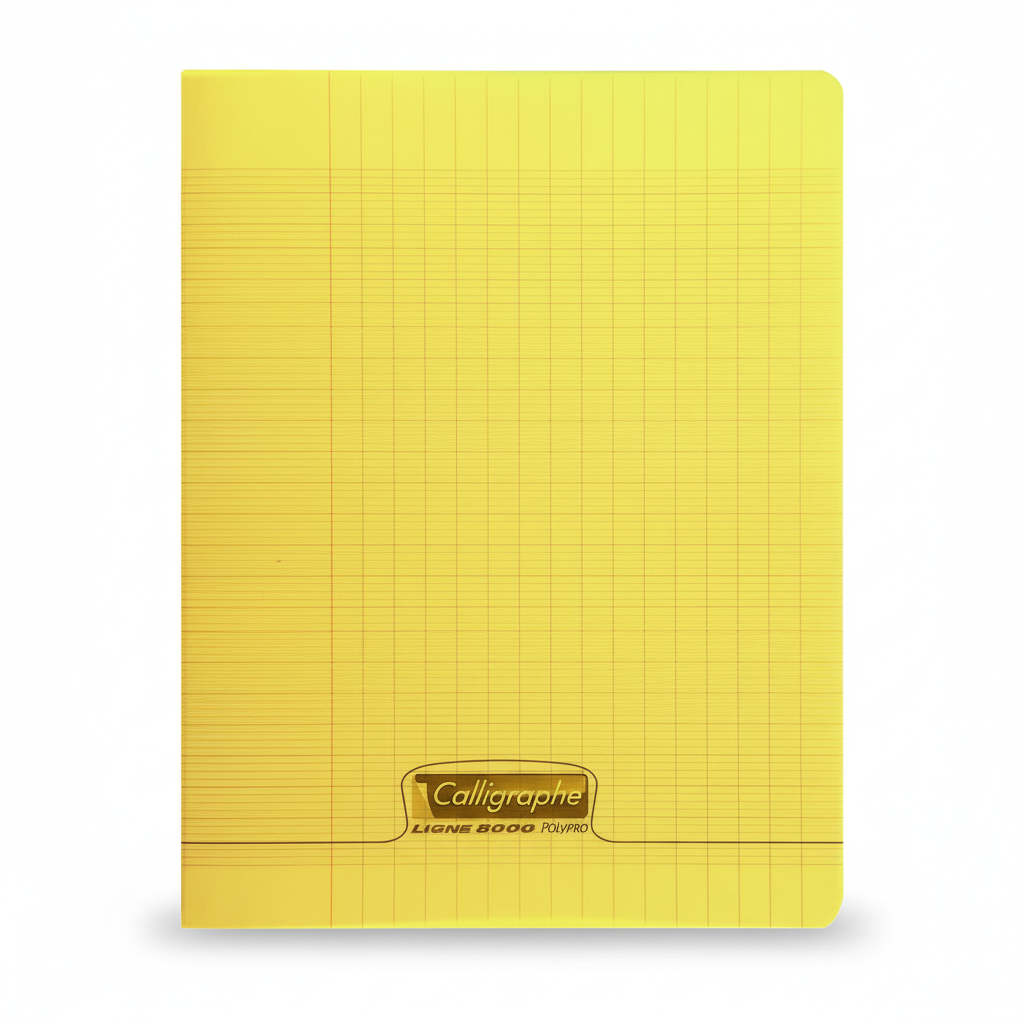 Cahier polypro 24x32