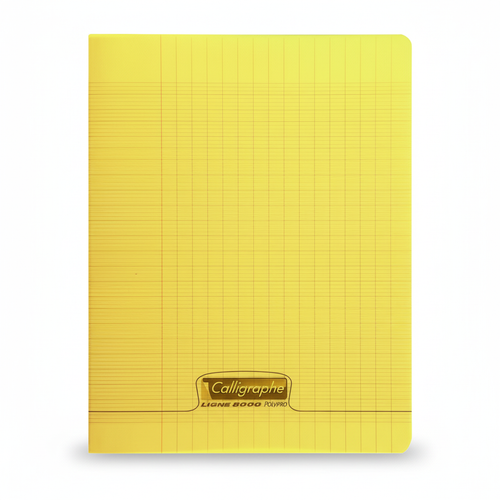 Cahier polypro 24x32