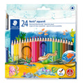 Crayons aquarellables Boite de 24