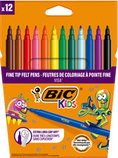 BIC KIDS Feutre Visa, étui de 12